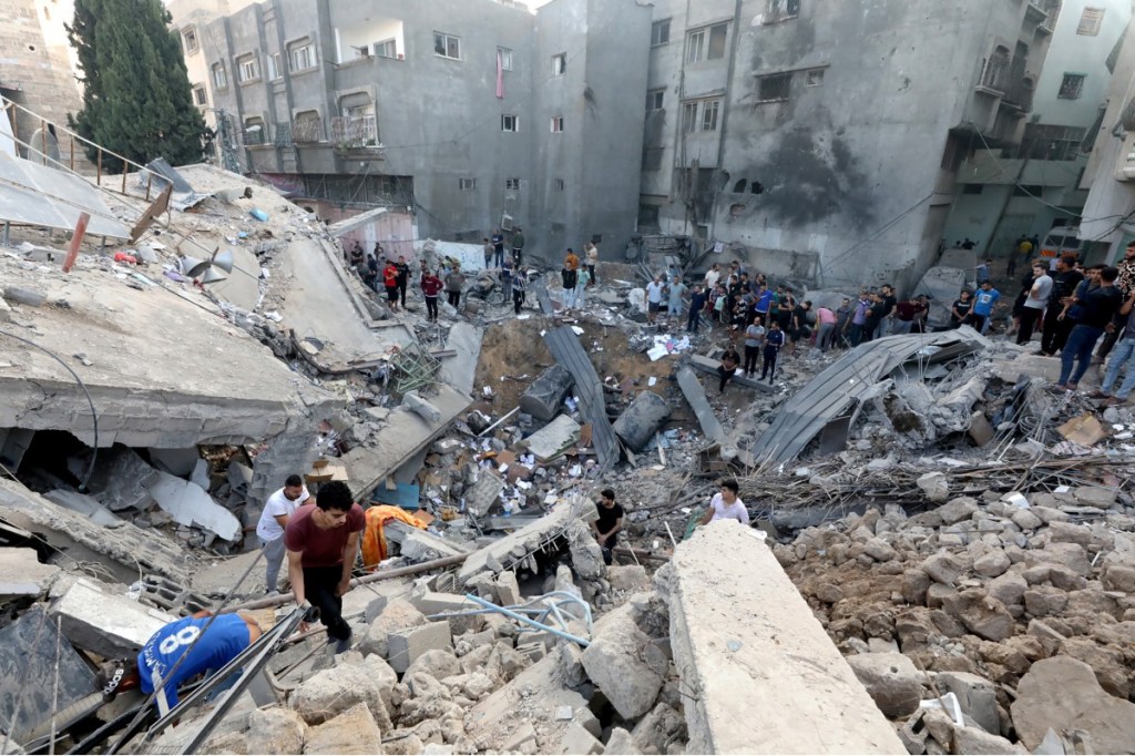 BOMBARDEMENT-GAZA