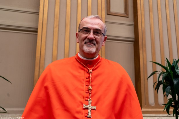 Newly elevated cardinal, Italian Latin Patriarch of Jerusalem Pierbattista Pizzaballa
