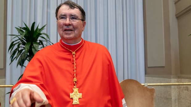 Newly elevated cardinal, apostolic nuncio from the United States, French Christophe Pierre