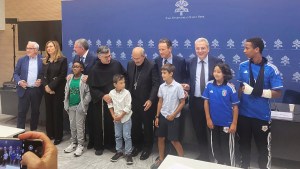 Presentation of Pope Francis' upcoming Nov. 6 event with children
