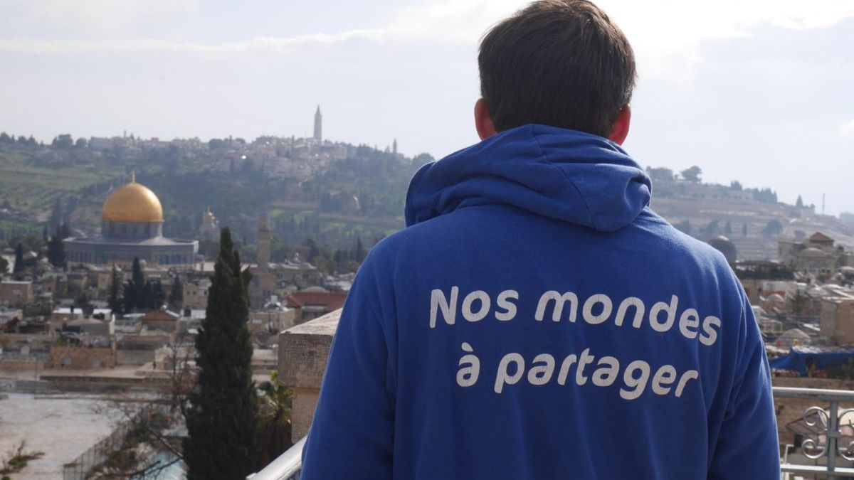 Terre sainte, Jérusalem, volontaire