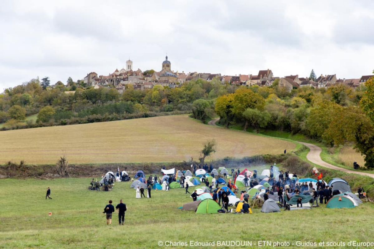 Photos du pèlerinage routiers Vézelay 2023