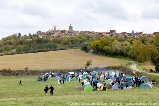 Photos du pèlerinage routiers Vézelay 2023