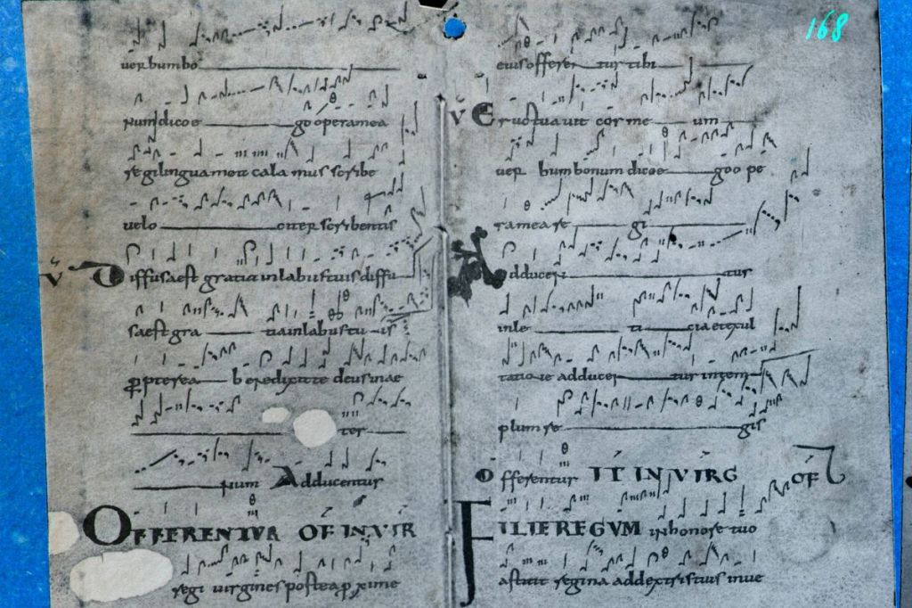 Abbaye-de-solesmes manuscrit de chant grégorien