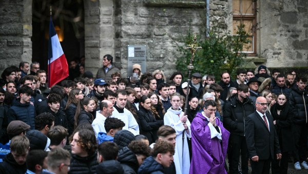 Obsèques de Thomas à Crépol