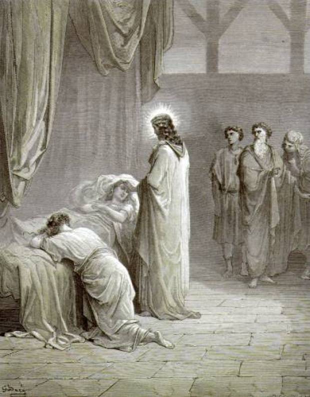Resurrection_de_la_fille_de_Jairus_par_Gustave_Dore