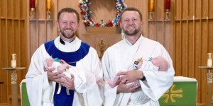 Quand des jumeaux baptisent des jumeaux !