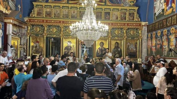 Gaza, orthodoxes, baptême