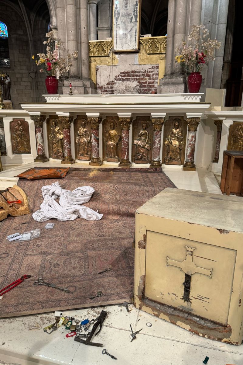 Rouen : la basilique du Sacré-Cœur sauvagement profanée