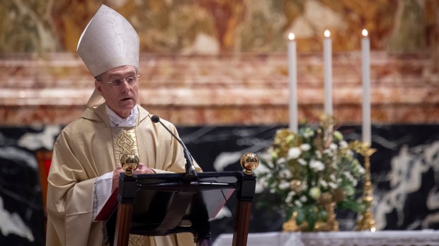 Mass presided over by Monsignor Georg Gänswein in suffrage for Pope Emeritus Benedict XVI