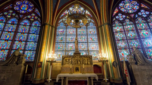 vitraux, Notre-Dame de Paris