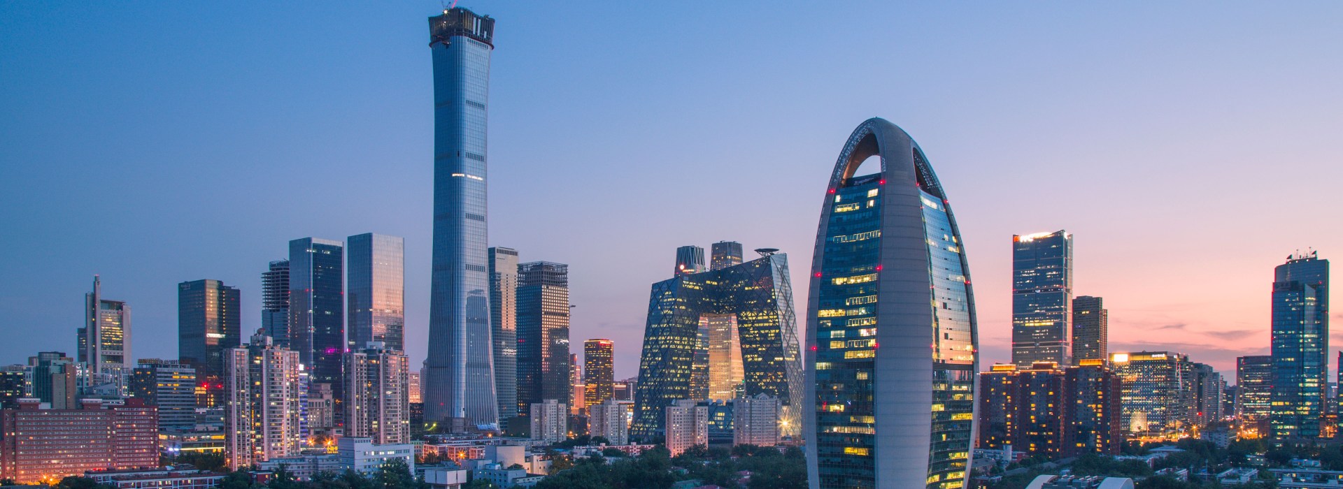 Pékin, Beijing, Chine, gratte-ciel