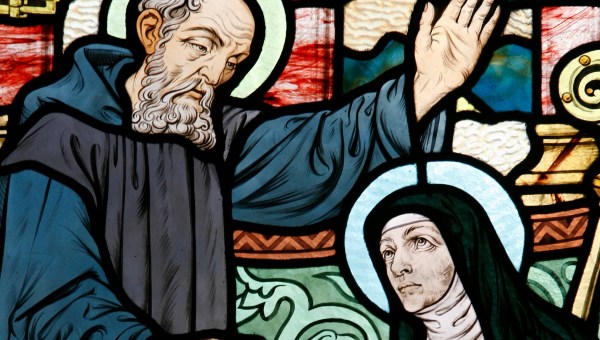 Saint benoit et sainte Scholastique