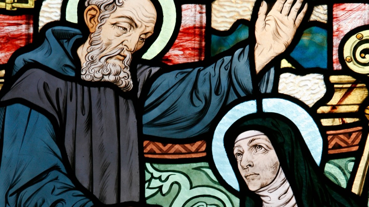 Saint benoit et sainte Scholastique
