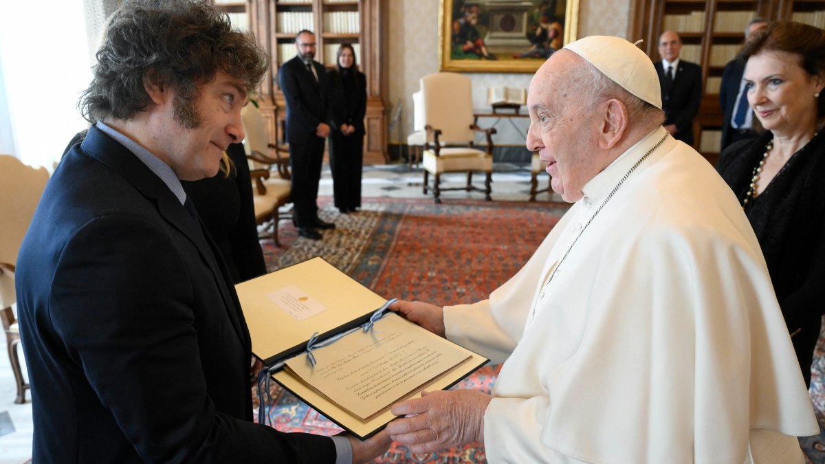 JAVIER-MILEI-POPE-FRANCIS-AFP