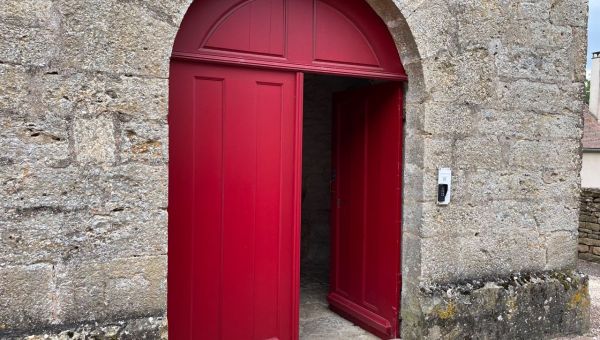 église, application, patrimoine, portes