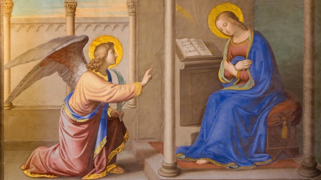 25 mars :  l'Annonciation à la Vierge Marie Annonciation-2