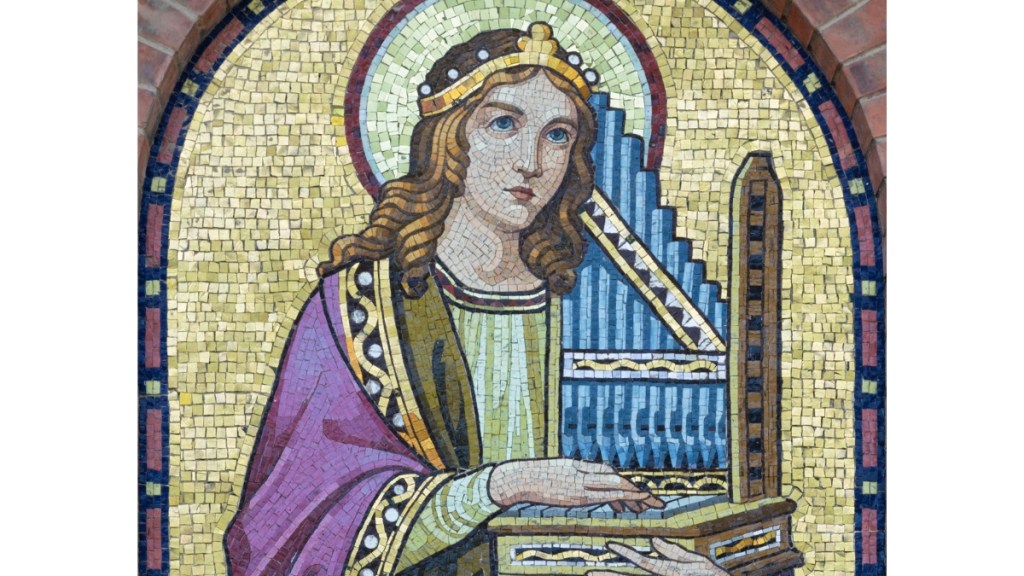 sainte Cécile de Rome, patronne de la musique