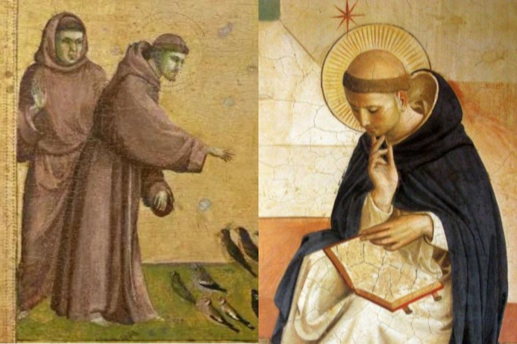 saint François et saint Dominique