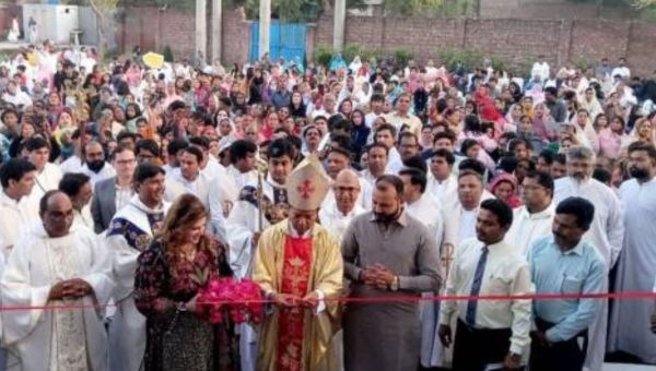 pakistan, punjab, église, consécration