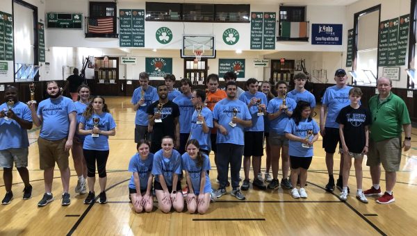 St. Joseph Basketball Clinic - presentation of trophies