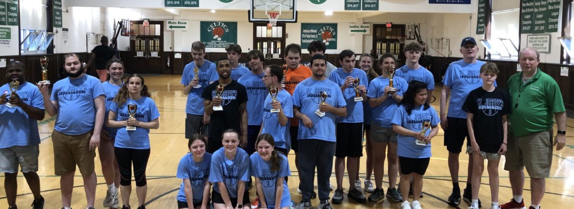 St. Joseph Basketball Clinic - presentation of trophies