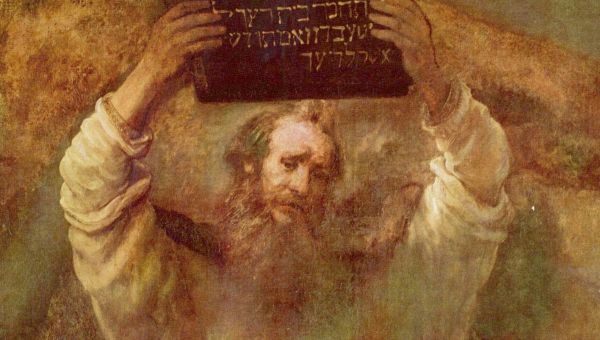 Moise-brisant-les-Tables-de-la-Loi-huile-sur-toile-de-Rembrandt