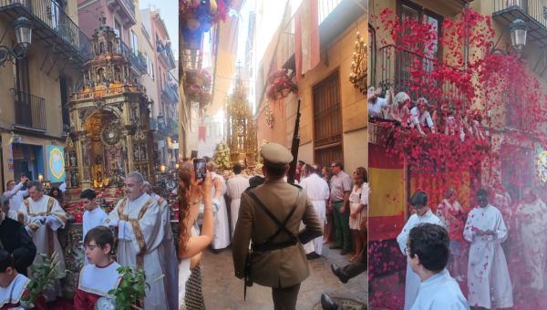 ESPAGNE SAINT SACREMENT ADORATION