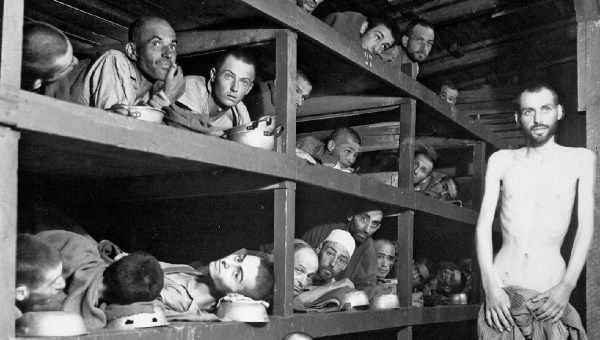 Auschwitz prioners malnourished WWII