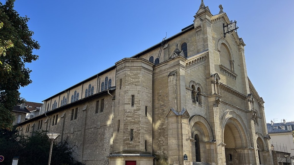 paris, notre-dame du travail, église