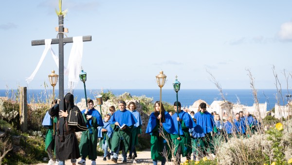 SLIDE FIVE: Bonifacio Corsica - 5 churches 5 "brotherhoods" - Confraternity of Saint Erasmus - Confraternity of Saint Mary Magdalene