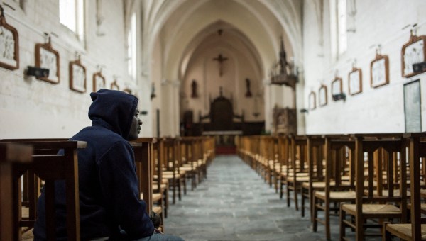 Christian refugees. Réfugiés chrétiens.