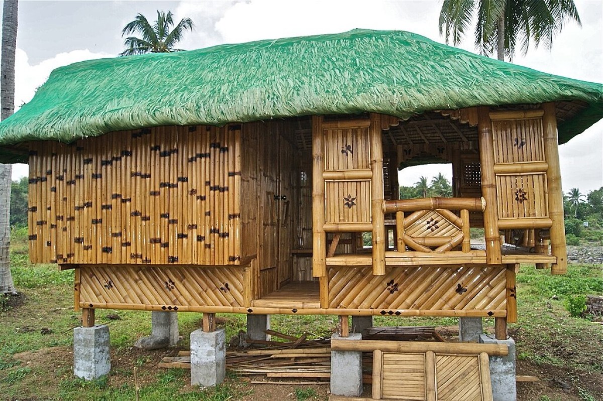 Nipa Hut Taken at Magdalene Laguna, Philippines