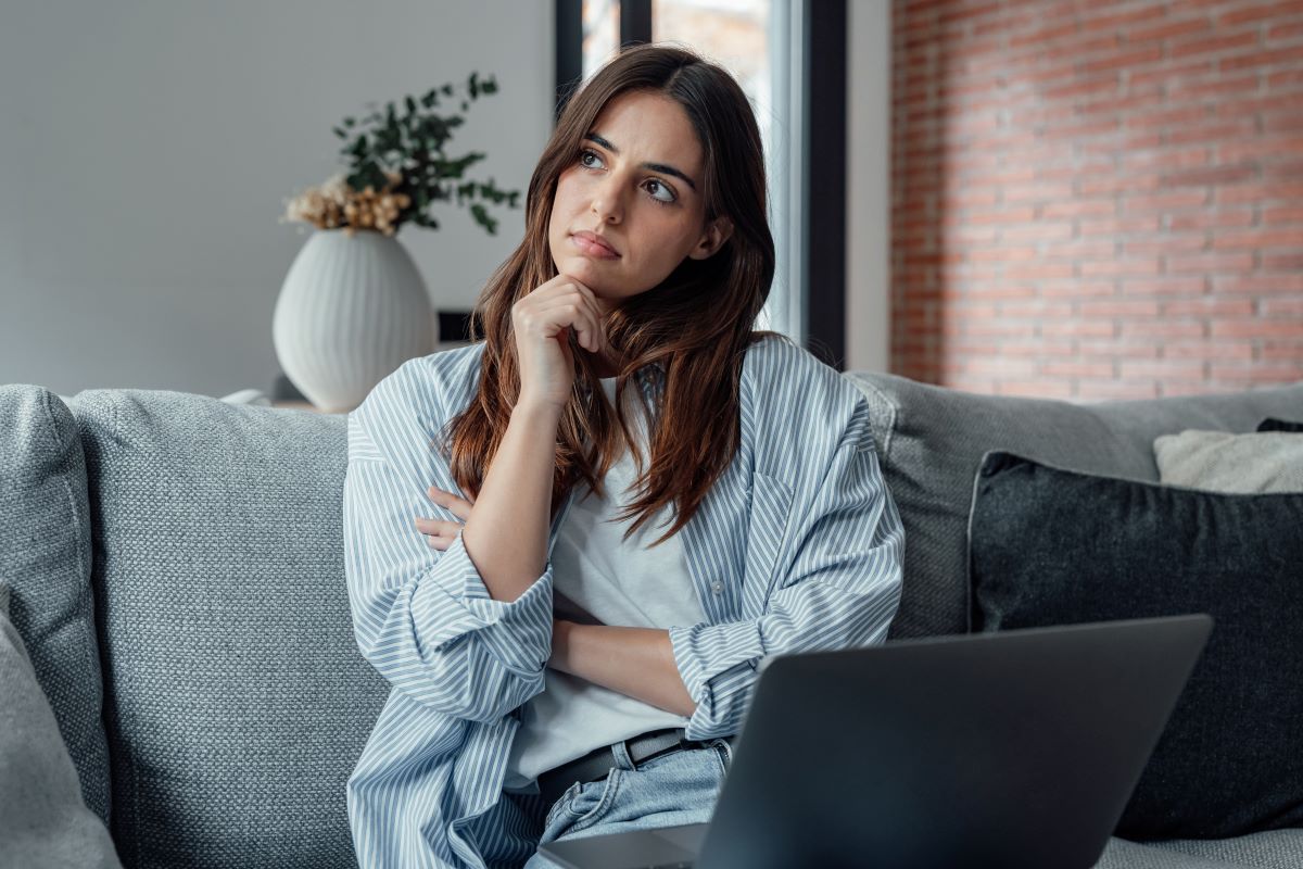 woman thinking