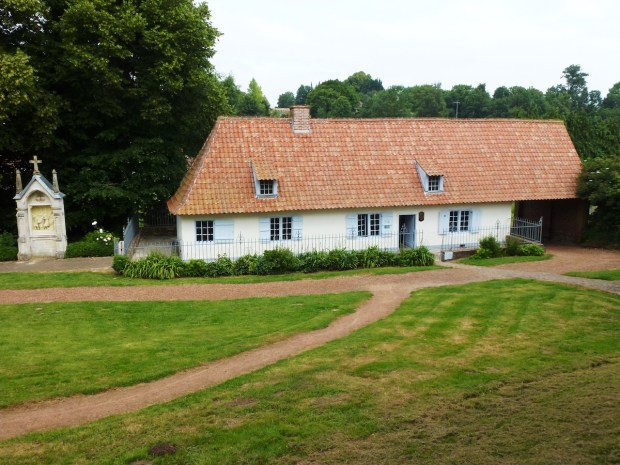 La maison natale de Benoît-Joseph Labre, à Amettes (Pas-de-Calais).