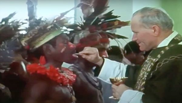 Jean Paul II, Papous, Papouasie-Nouvelle-Guinée