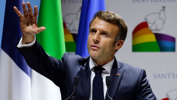 French President Emmanuel Macron international peace summit The Cry for Peace