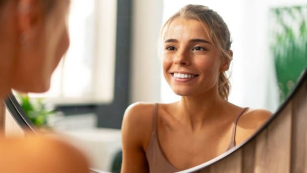 Smiling beautiful confident woman