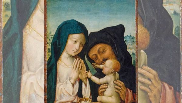 Sainte famille - retable Francfort