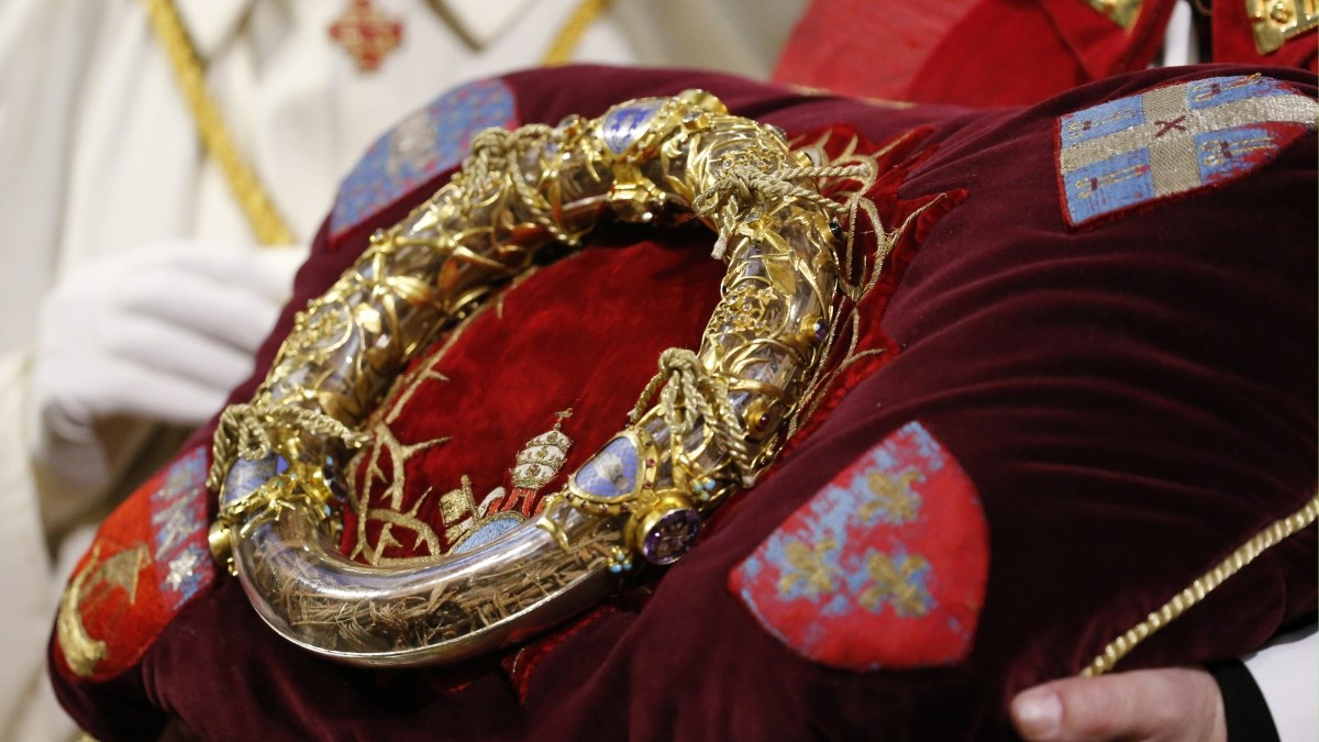 couronne d'épines, reliquaire, reliques