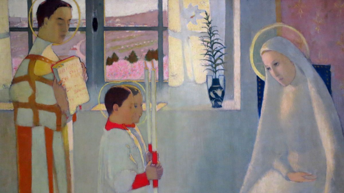 MAURICE-DENIS-LE-MYSTERE-CATHOLIQUE-TABLEAU-DOMAINE-PUBLIC