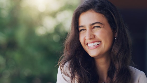 happy woman