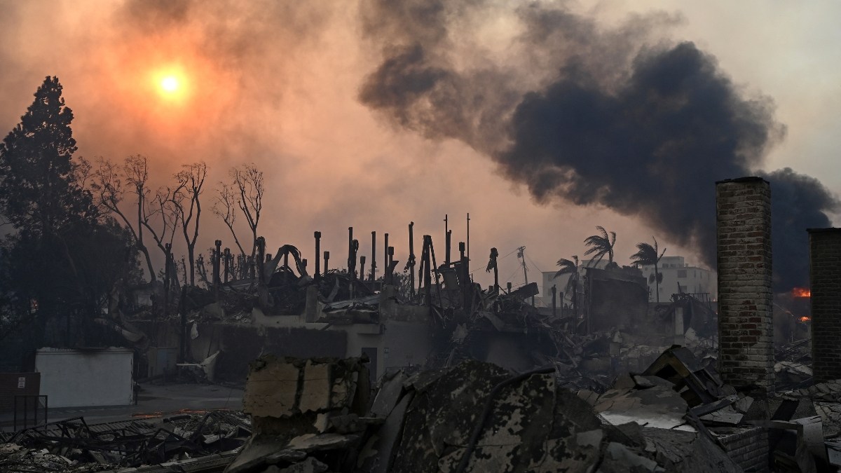 los angeles, incendie