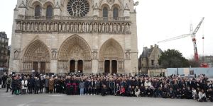 Des stars du foot font leur Jubilé à Notre-Dame de Paris