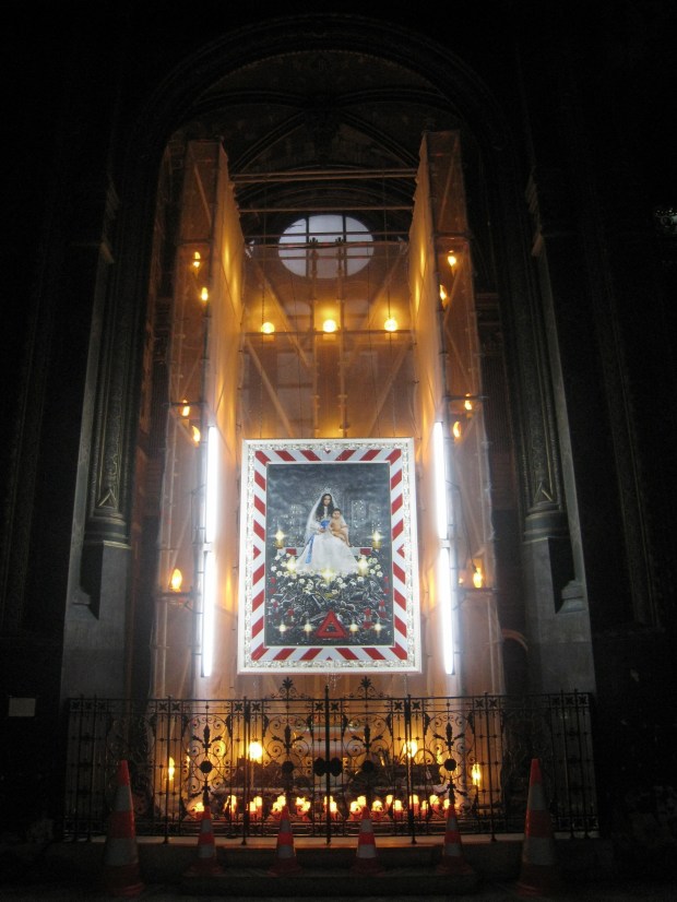 Vierge à l'enfant - église saint Eustache