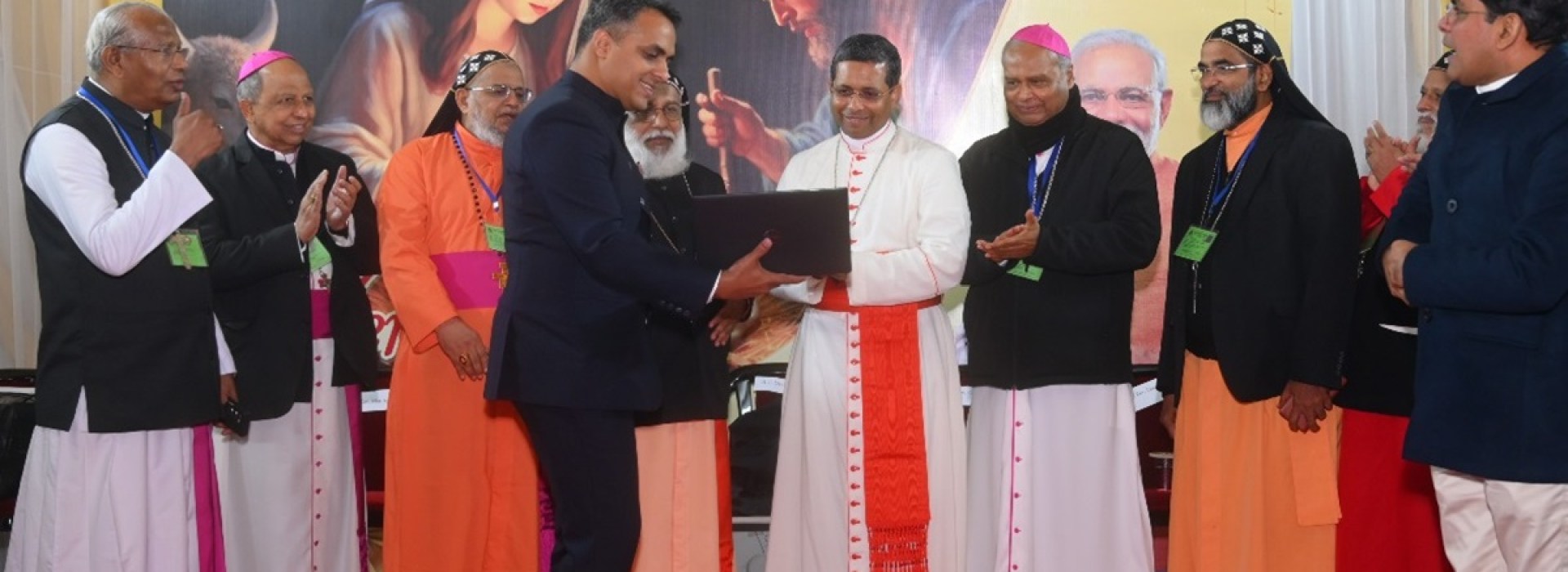 Thomson Eloit felicitated by CBCI