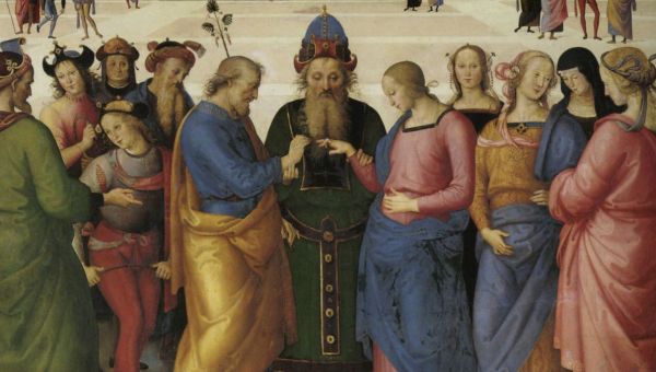 LE-MARIAGE-DE-LA-VIERGE-LE-PERUGIN-TABLEAU