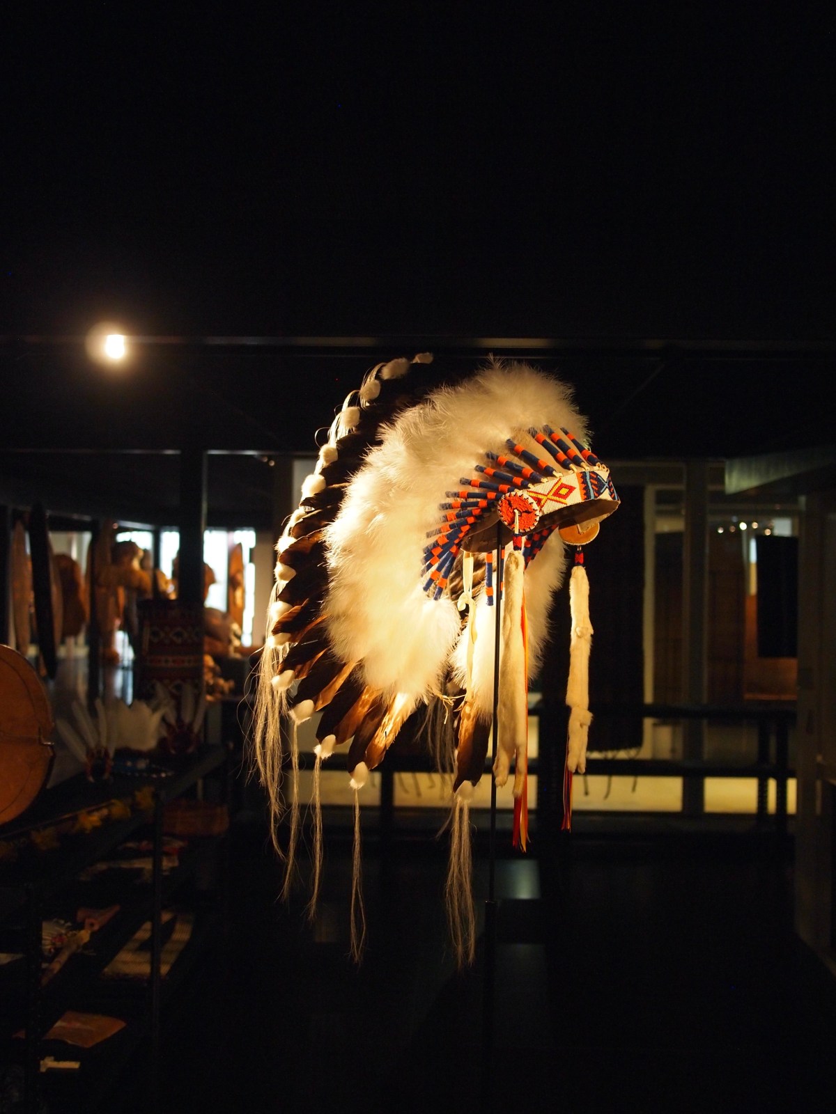 Coiffe de plumes fut offerte au pape François par le chef Wilton Littlechild