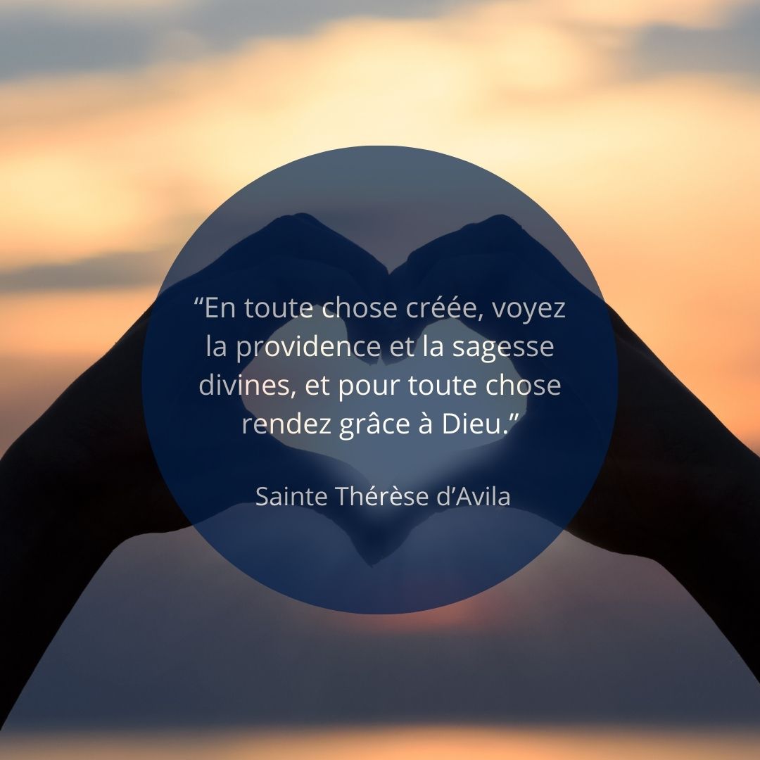 citations de saints sur la gratitude