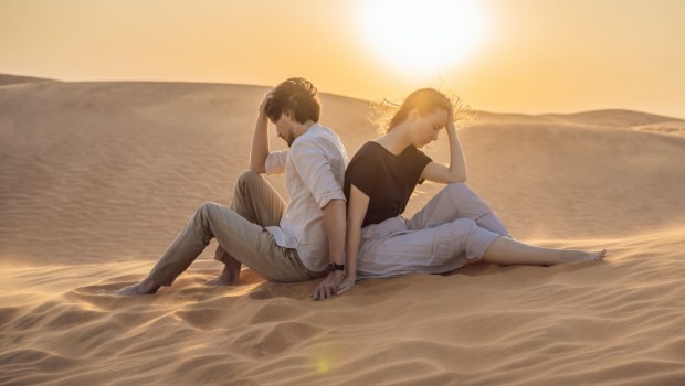 Couple desert